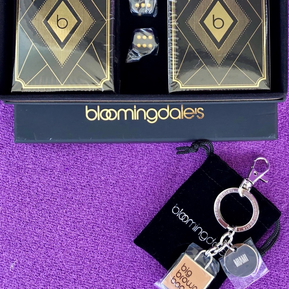 Bloomingdale’s Playing Cards + Keychain Gift Set